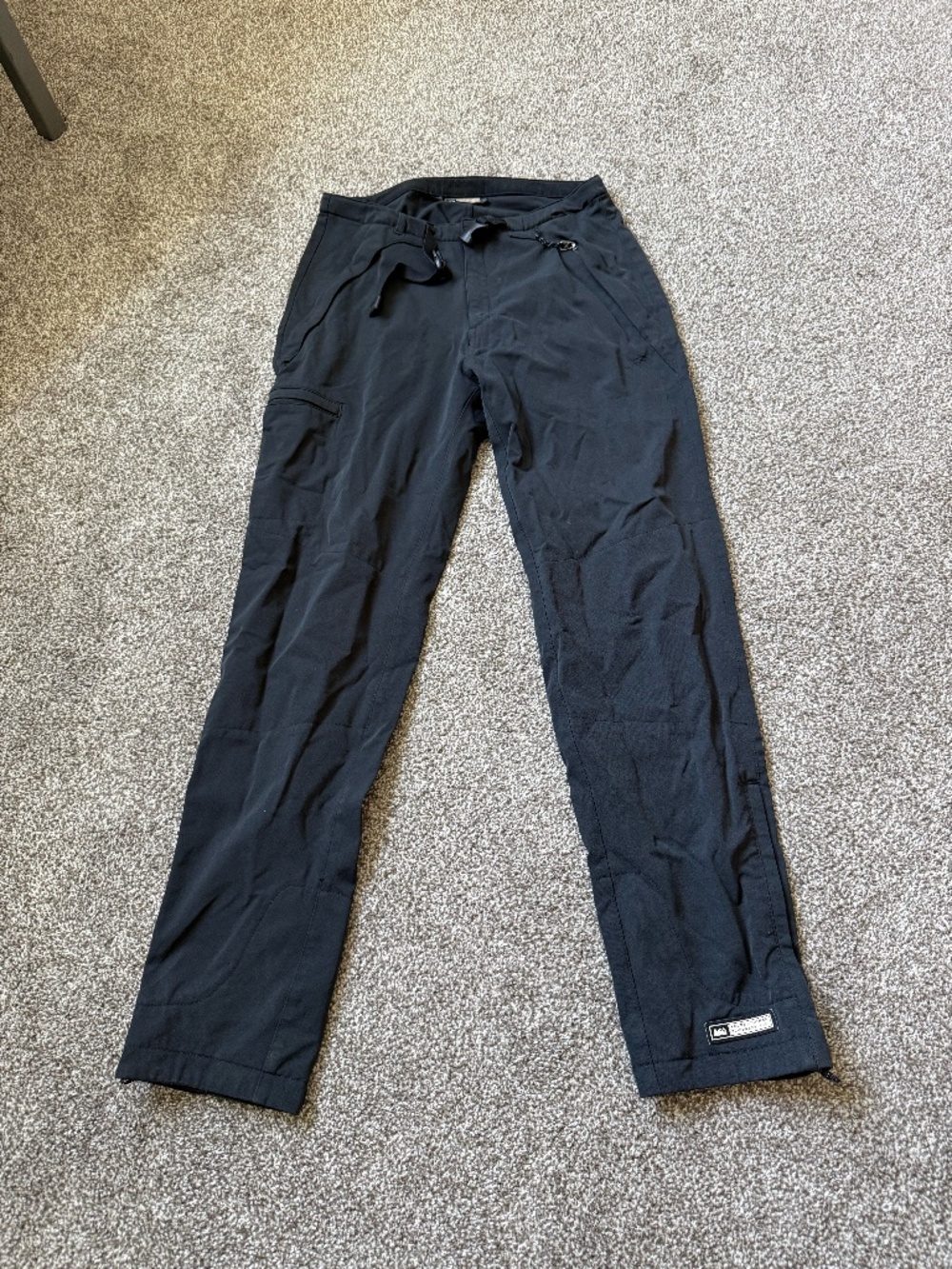 REI Black Hiking Pants w/ Belt